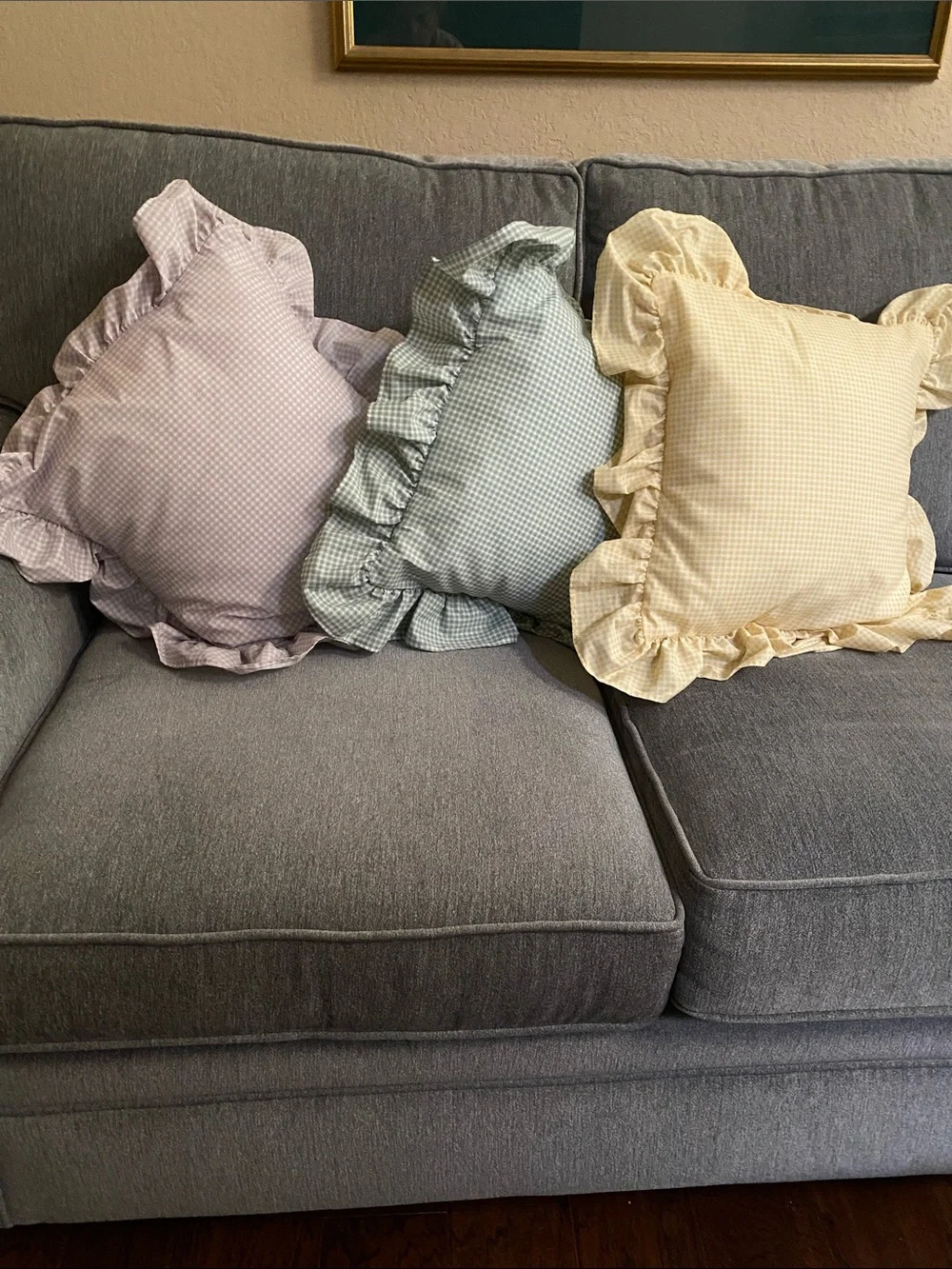 Throw pillows